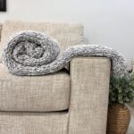 Handmade Woven Blanket 68x61in MULTI BLK WHITE